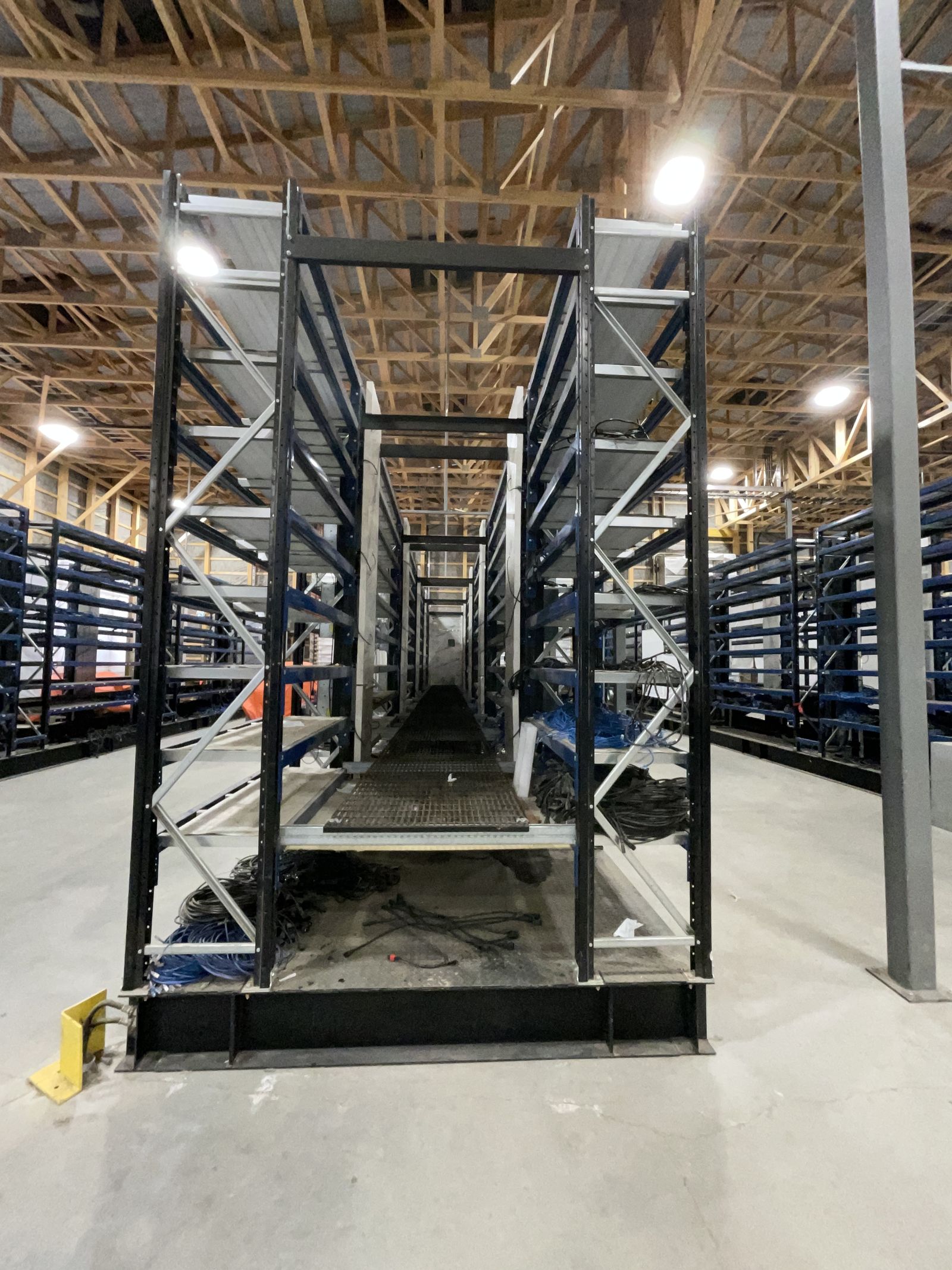 Rack aisles engineered for airflow